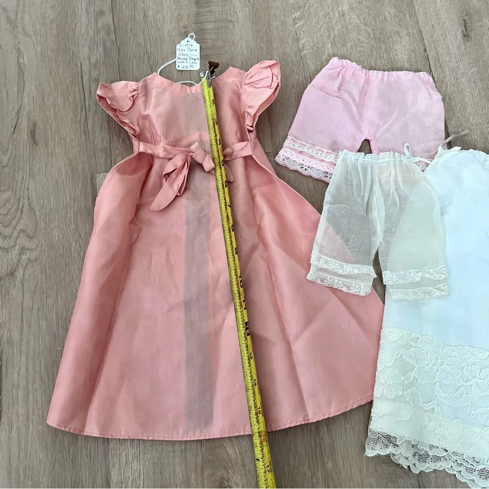 Vintage Doll Clothing‎ Pack- Pink Dress And Bottoms | 4 PCs